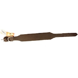 Gibbon, halsband i läder, brun 50mm/60cm