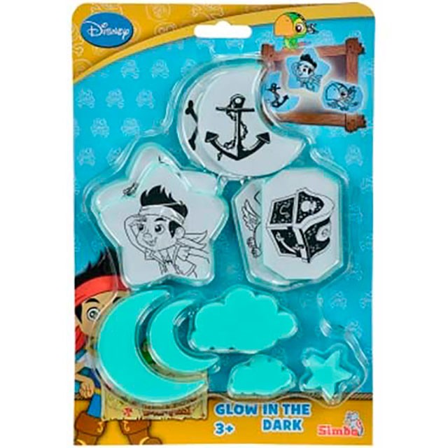 Simba, Jake and The Never Land Pirates, glow in the dark, 30st