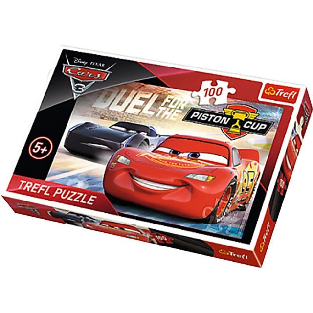 Trefl, Cars 3, pussel, 100 bitar