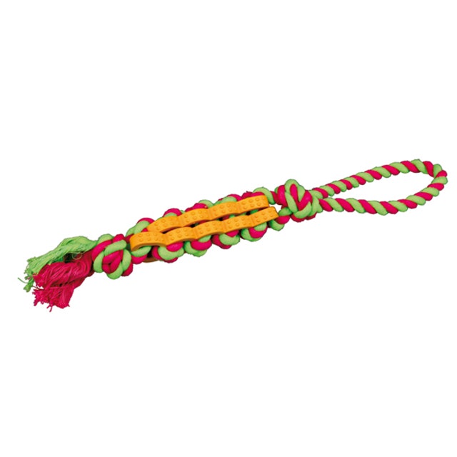 Trixie, Flossrep med naturgummi, 37 cm