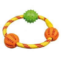 Trixie, Denta fun, repring med bollar, 20 cm