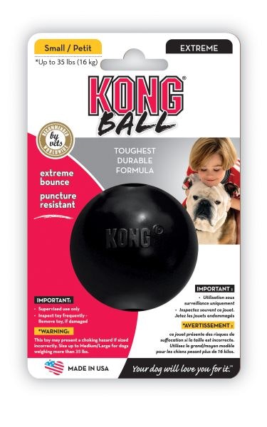 KONG Leksak Ball Extreme Svart