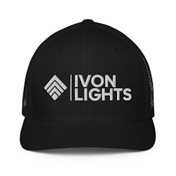 IVON Lights Original Trucker Keps - Black - One Size
