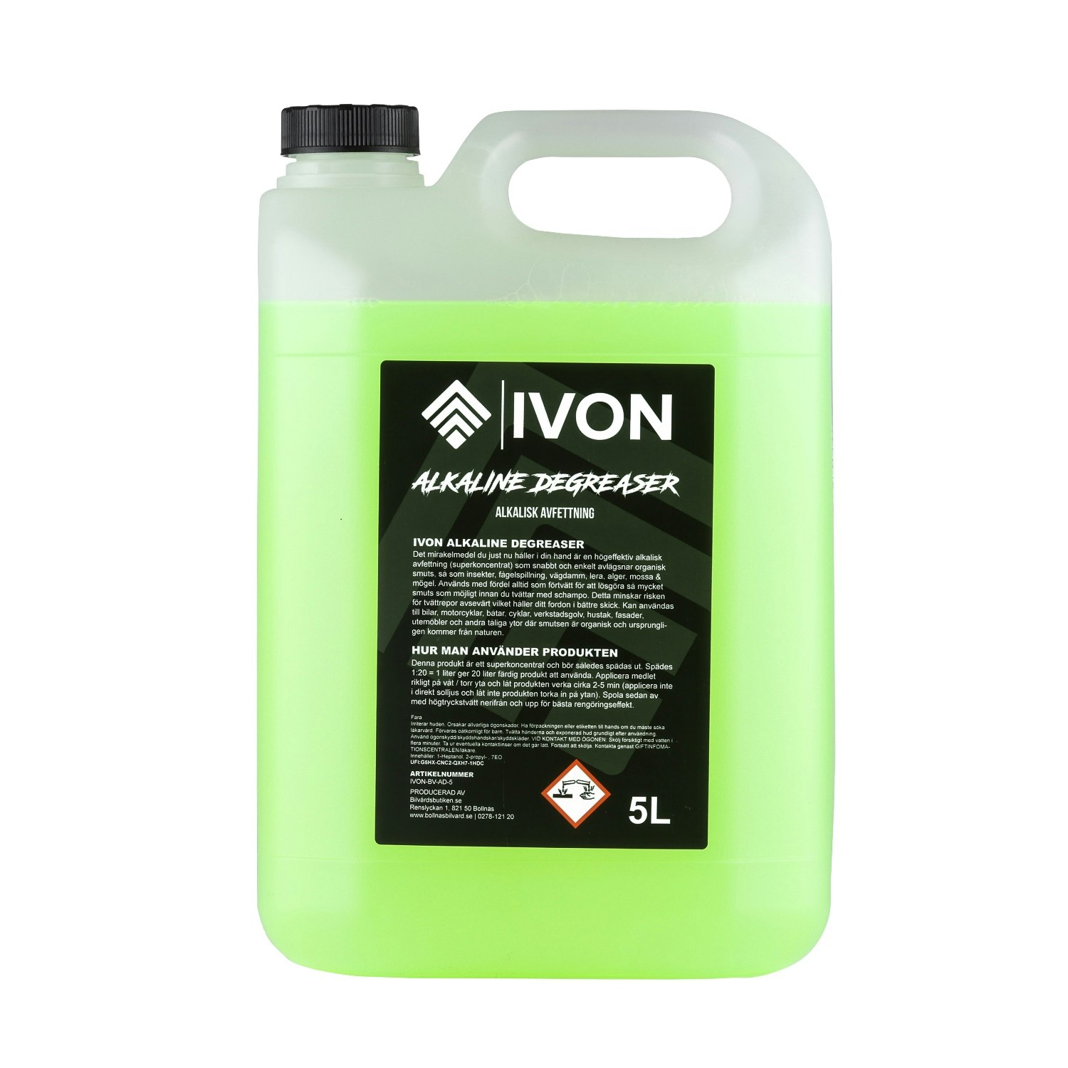 IVON ALKALINE DEGREASER Alkalischer Entfetter 5L