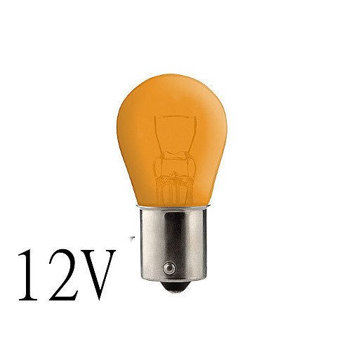Glödlampa, Orange 21W, BAU15S, 12V