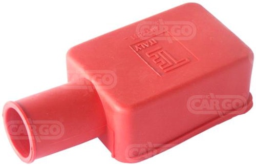 Gummiskydd batteripol, Röd