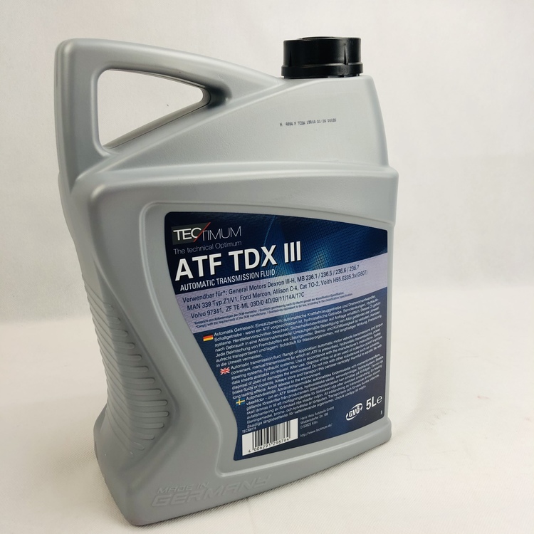 Automatväxellådsolja (ATF)  - TECTIMUM, ATF TDX III, 5 L