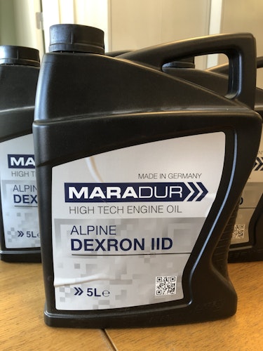Växellådsolja, Maradur Alpine Dexron IID, 5 liter