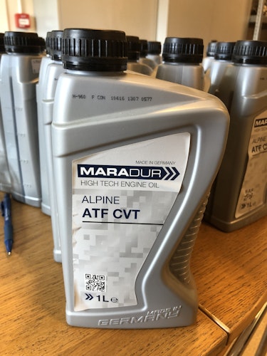 Maradur High Tech engine oil, Alpine ATF CVT 1 liter