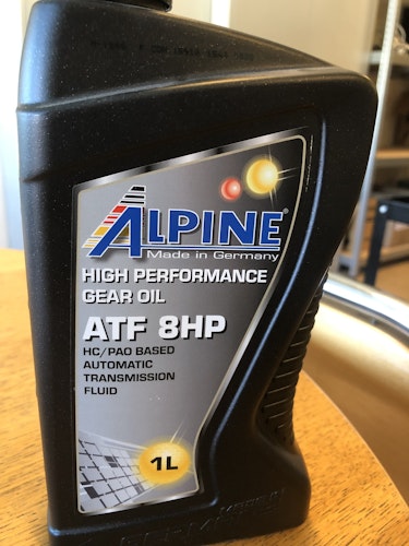 Växellådsolja, Alpine ATF 8HP, 1 liter