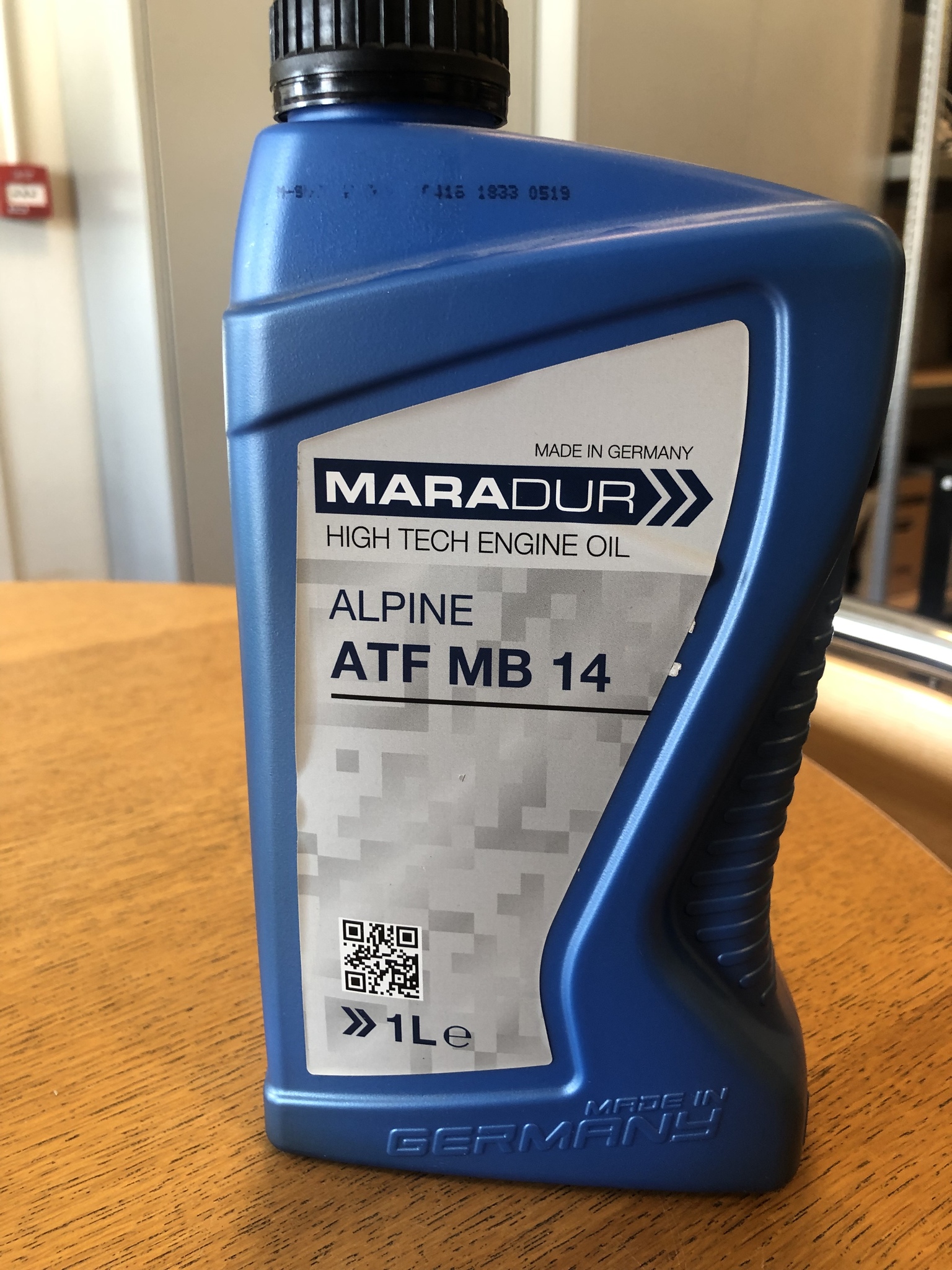 Maradur, Växellådsolja Alpine ATF MB 14, 1 liter