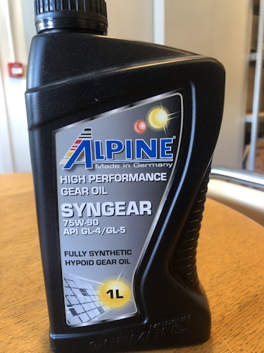Alpine Syngear 75W-90, API GL-4/GL5, 1 liter