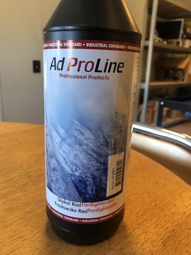 Ad Proline Glykol, Röd, Färdigblandad, 1 liter