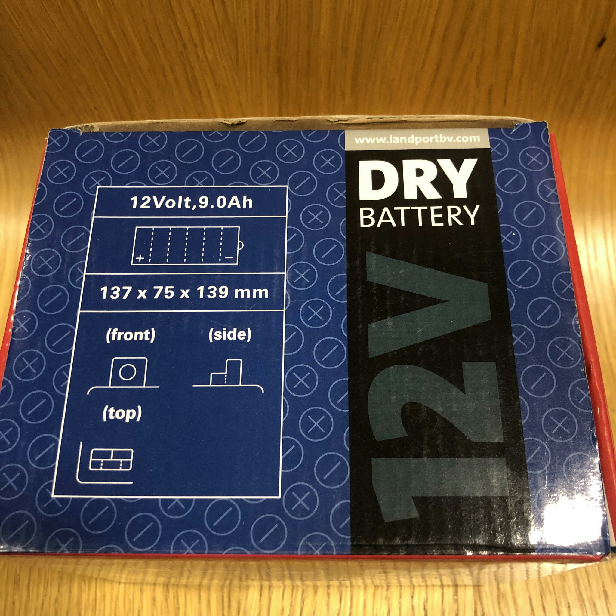 Batteri, LP Dry Batteri 12V, 9 A