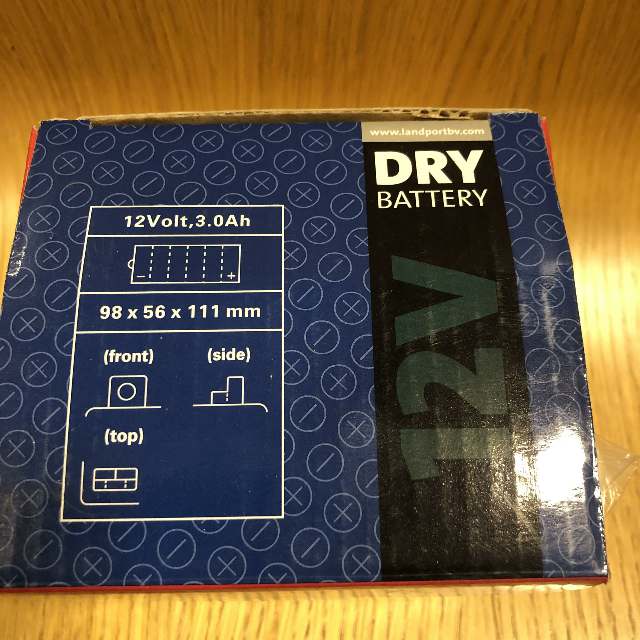 Batteri, LP Dry Batteri 12V, 3 A