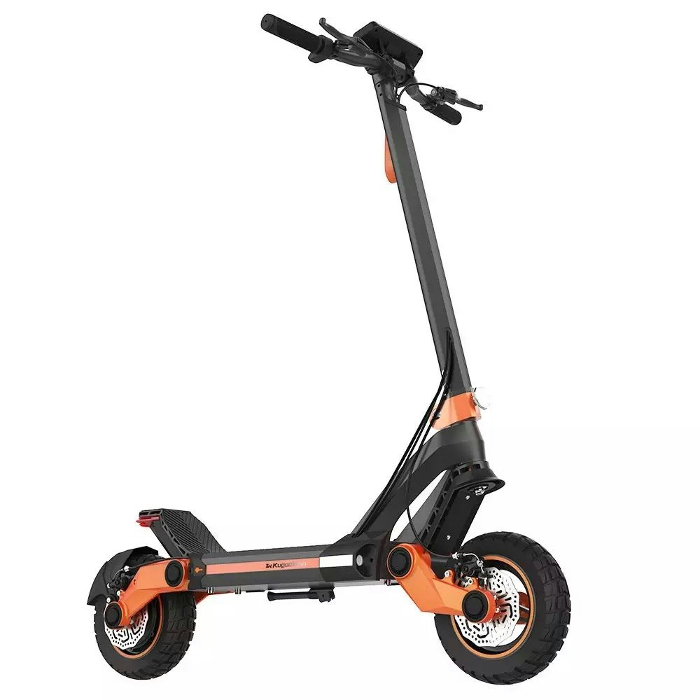 Kugoo Kirin G3 Adventurers Dream elektrisk skoter 1200W bakmotor 52V 18Ah Litiumbatteri touchbar display