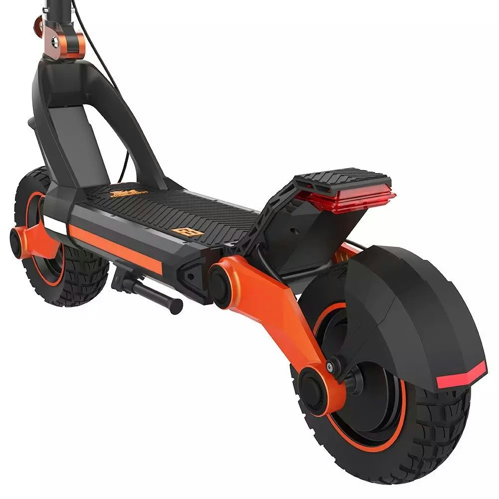 Kugoo Kirin G3 Adventurers Dream elektrisk skoter 1200W bakmotor 52V 18Ah Litiumbatteri touchbar display