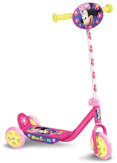 Minnie Mouse 3-wiel kinderstep Girls Foot brakes Pink/Yellow