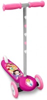 Princess 3-wiel kinderstep Girls Foot brakes Pink