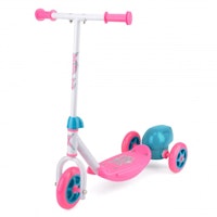 3-wiel kinderstep Bubble Scooter Girls Foot brakes Pink