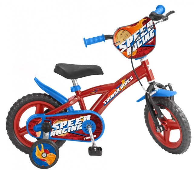 Speed 12 Inch 21,5 cm Boys Fixed Gear Red/Blue - Elscooter/kick  scooters/electric scooters/mobility scooters/xiaomi els