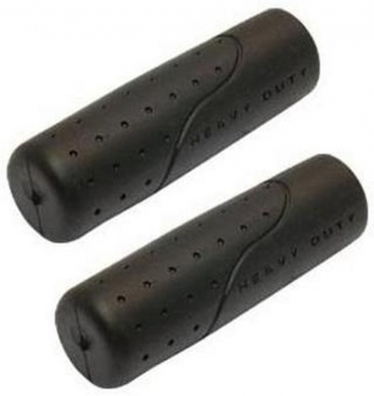 handle Heavy Dutcy 22 mm rubber black per set