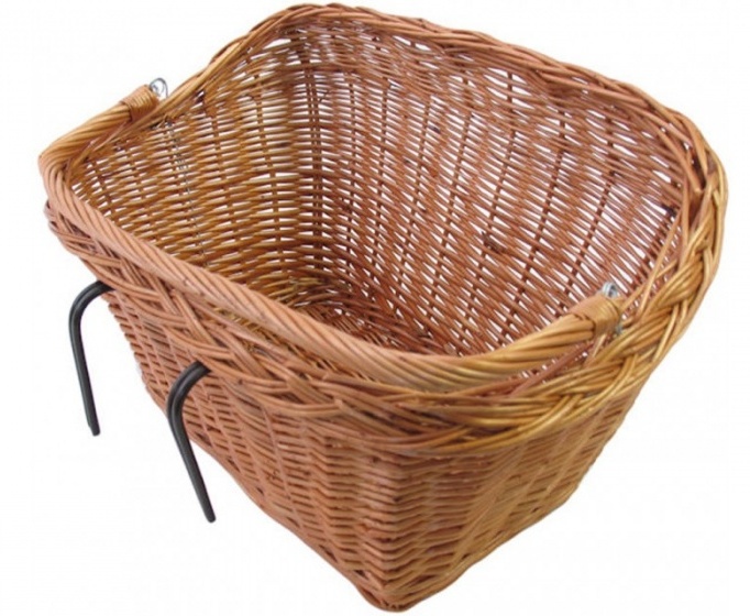 bicycle basket Dublin front/rear 41 litres brown - 15008