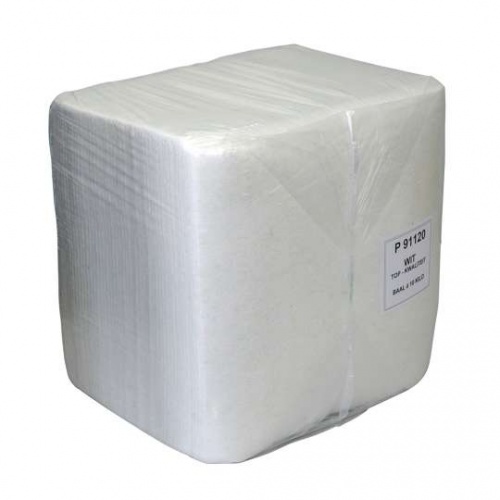 Wiping cloths Disposable White A Quality 37x37 cm Per 10KG