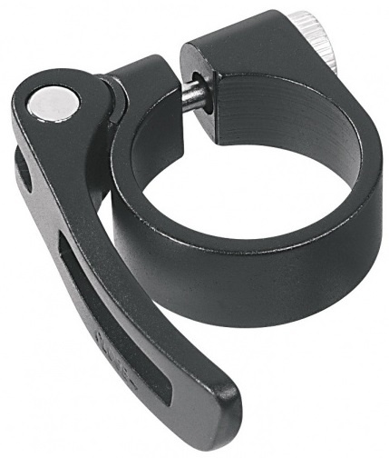 Seat clamp SCQ-080 with quick release 34,9 mm black