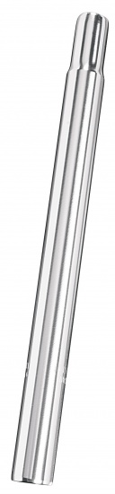 Seat post fixed candle 26.6 x 300 mm aluminum silver