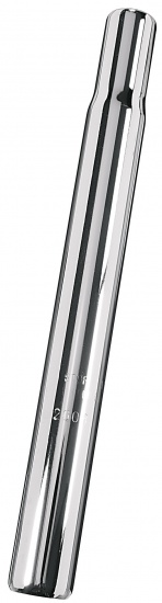 Seatpost candle 25.4 x 250 mm steel chrome