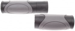 handgrips Zeglo DD04 120/90 mm TPE black/grey per set