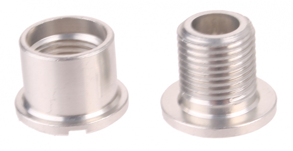 Sheet bolt and nut M8-0.75 X L8.5 Silver