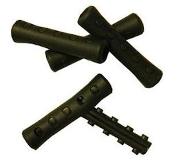 cable covers rubber black 4 pieces