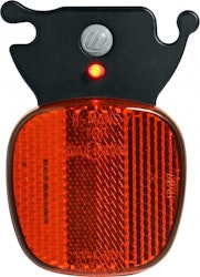 rear light led H-Rail batteries black/red