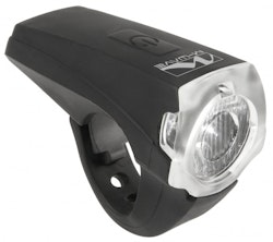 front LED rechargeable black