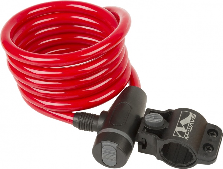cable lock  S 10.18 1800 x 10 mm red