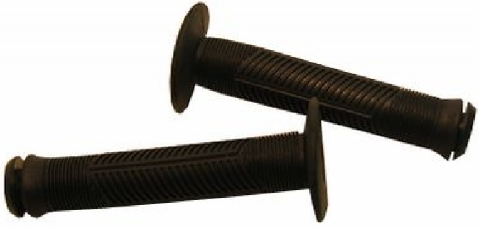 handle BMX Power Grip 138 mm rubber black 3-piece