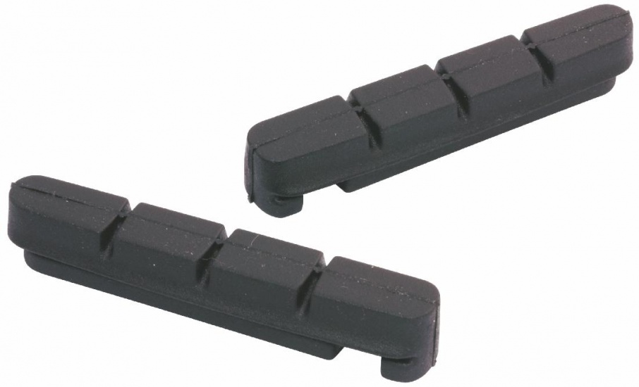 remblokrubbers V-brake 55 x 12 mm black 2 pieces