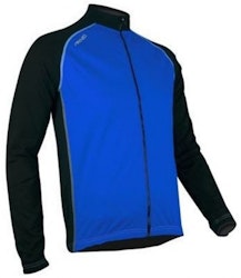 Bike Jacket Unisex Windbreaker Cobalt / Black Size S