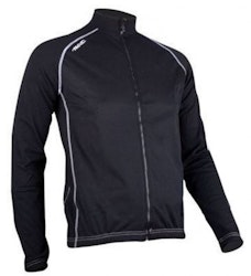 Bike Jacket Unisex Windbreaker Black Size S