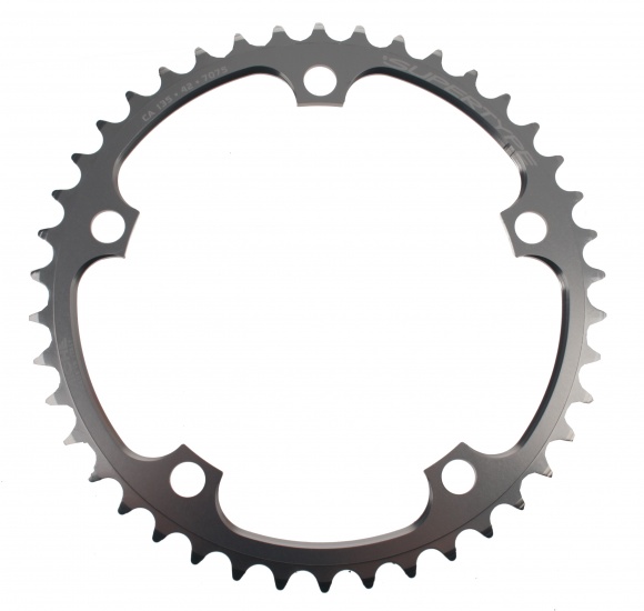 Chainring Campa 42T 135mm Super Type silver