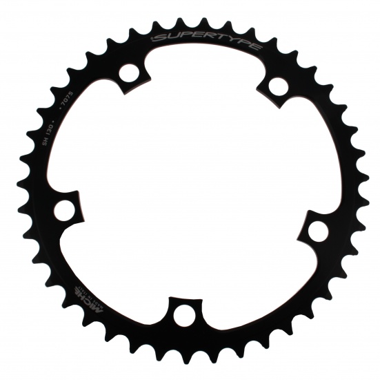Chainring Shimano Supertype 38T 130 mm black