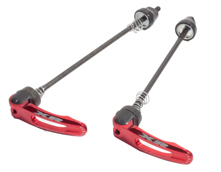 Quick Release quick release set XR front and rear red