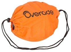 Bag folding textile orange helmet