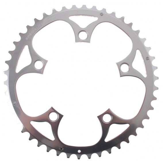 chainring Zephyr 46T 9 / 10sp 110 mm silver