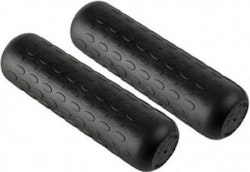 grips HR10B 105 mm rubber black per set
