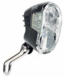 headlight EL6C Echo LED 15 Lux car alternator black