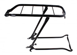 rear luggage carrier DL3A with folding stand black