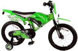 Motobike 16 Inch 25,5 cm Boys Coaster Brake Green